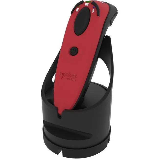 Socket Mobile, Inc. Socket Mobile, Inc. CX4056-3119 DuraScan D720 1D/2D Barcode Scanner Red with Charging Dock — product photo