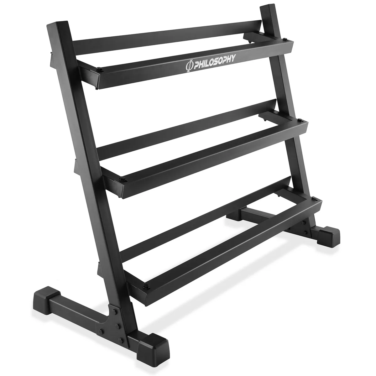 Philosophy Gym Philosophy Gym 3-Tier Dumbbell Rack Heavy-Duty 550 lbs — product photo
