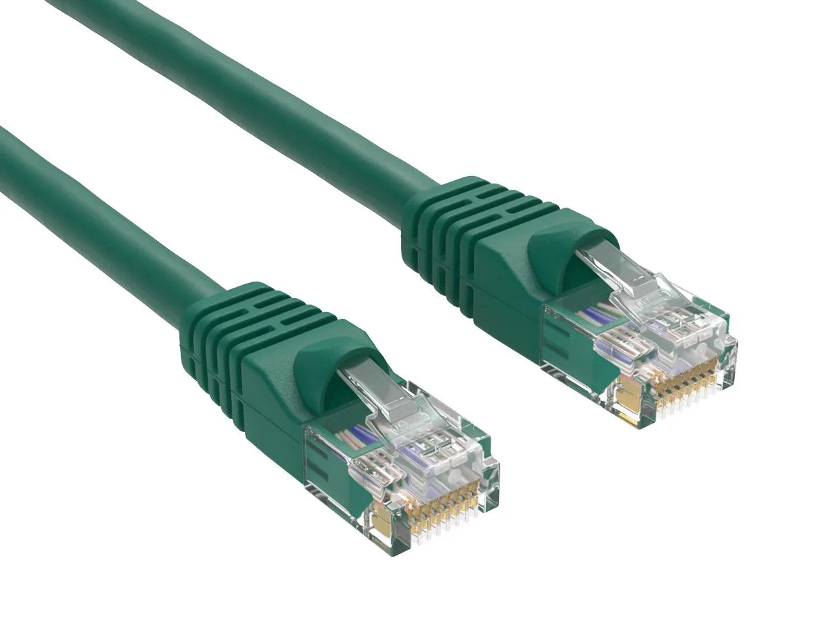 Cable Leader Cable Leader 35ft Cat6 Network Ethernet Cable Green 24AWG 550MHz — product photo