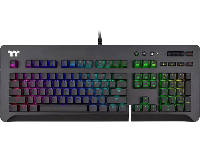Thermaltake Thermaltake Level 20 GT RGB Cherry MX Speed Silver Gaming Keyboard — product photo