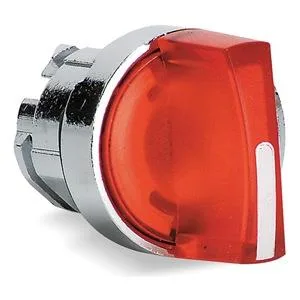 Schneider Electric Schneider Electric ZB4BK1543 Short Handle Selector Switch Illuminated Red 3 Position 22mm — product photo