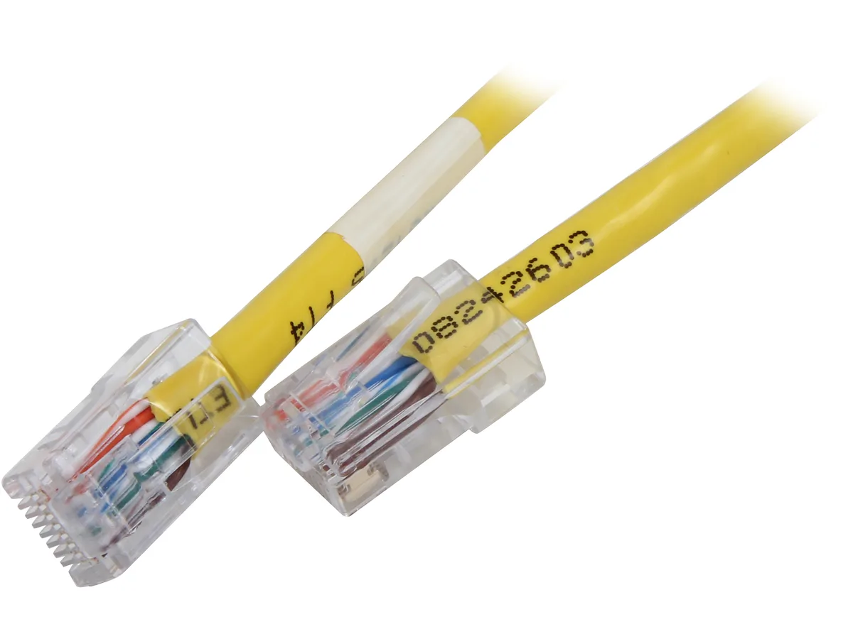 Cables To Go Cables To Go 22682 Cat5e network ethernet cable 5 ft 350 MHz yellow — product photo