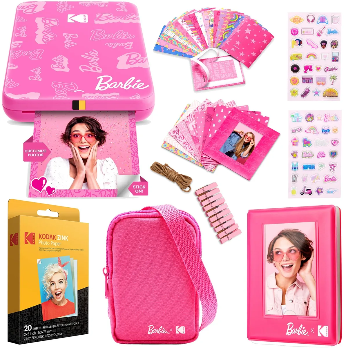 Kodak Kodak Step Slim Barbie Edition 25 prints printer — product photo