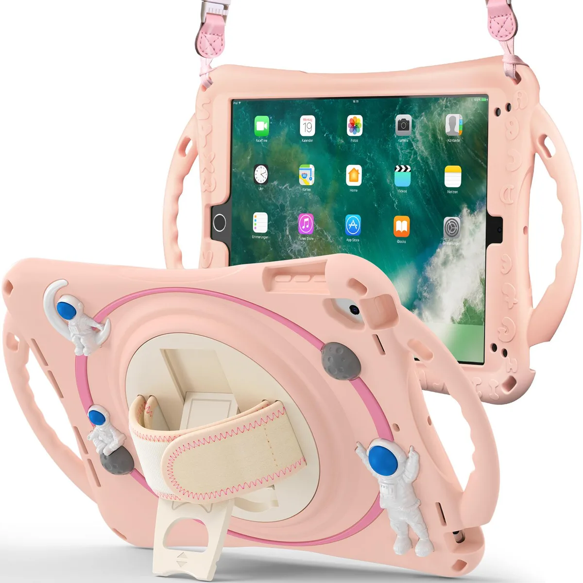 Werleo Werleo A1893 9.7 inch iPad astronaut case pink — product photo