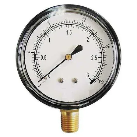 Value Brand Value Brand Low Pressure Diaphragm Gauge 2-1/2 In 0-5 psi — product photo