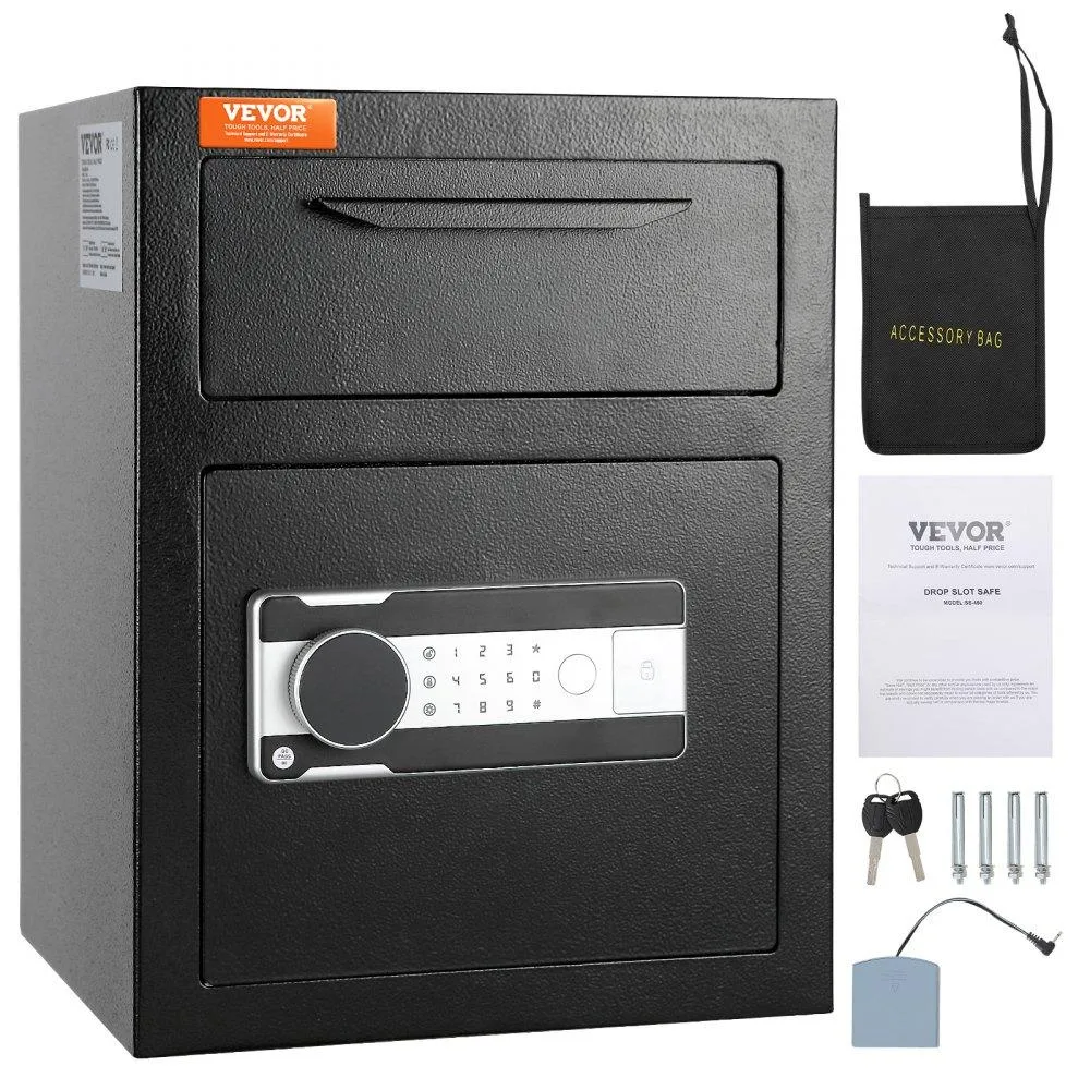 VEVOR VEVOR 1.7C Depository Safe 13.77x11.81x17.71in Specialty Appliance — product photo