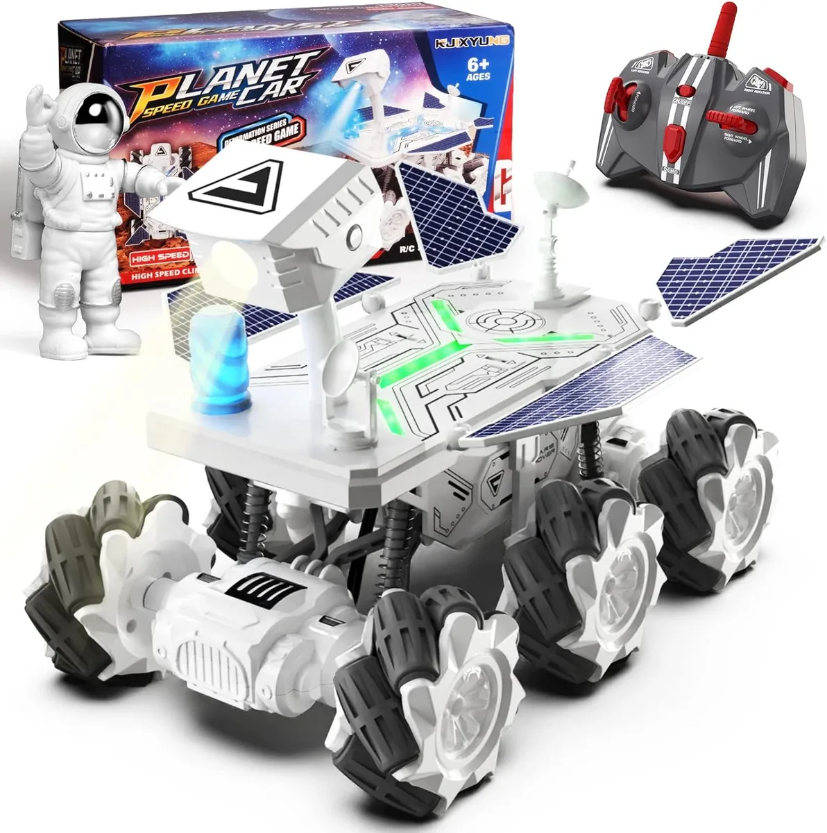 usbroway usbroway Mars Rover RC Car 6 Wheels 2.4Ghz Rechargeable Toy — product photo