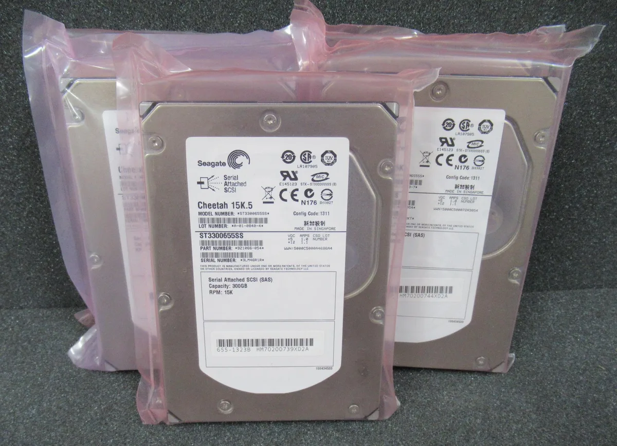Seagate Seagate ST3300655SS 300GB 15K SAS 3.5" internal hard drive — product photo