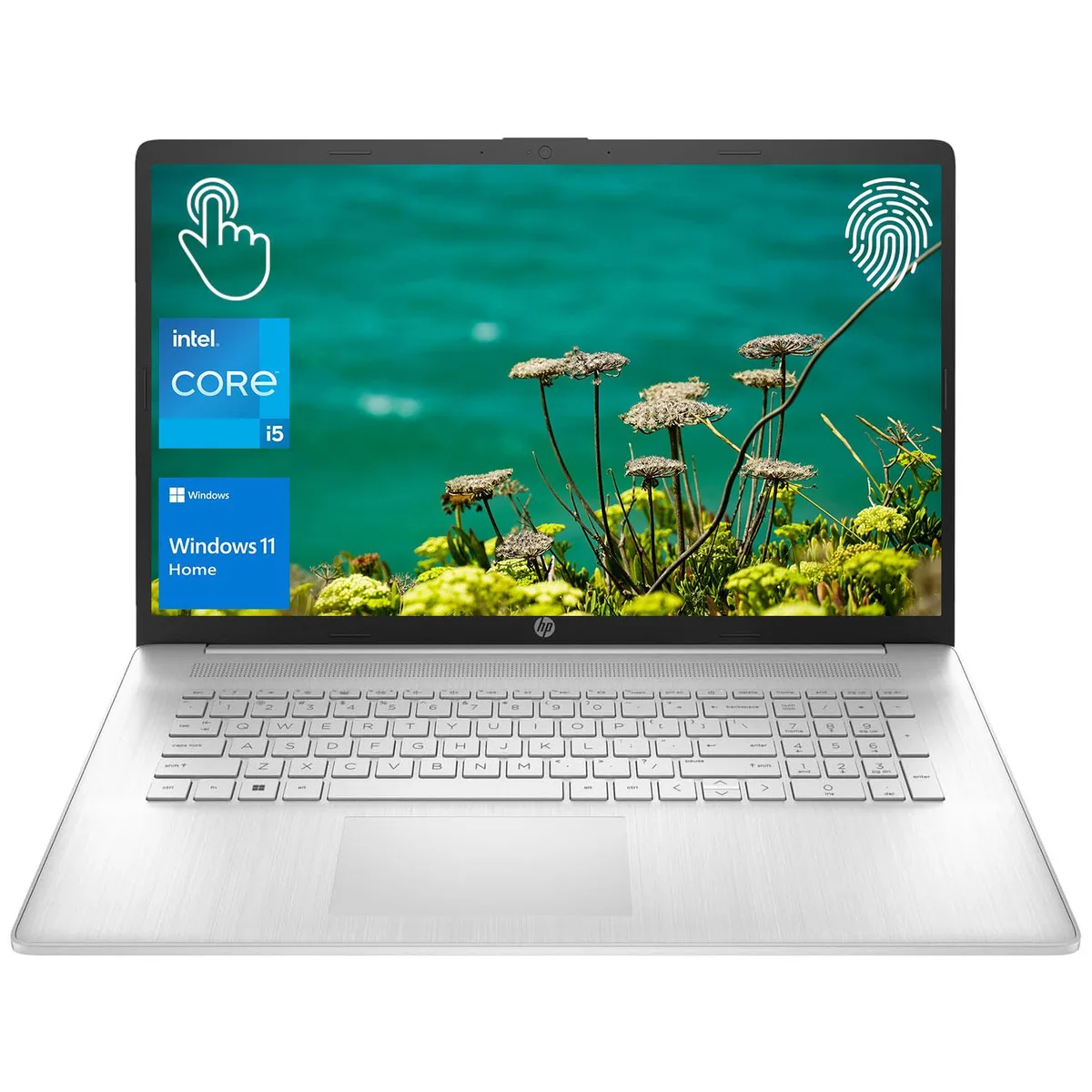 HP HP 17.3" HD+ Touchscreen Laptop i5-1334U 16GB 1TB SSD Silver — product photo