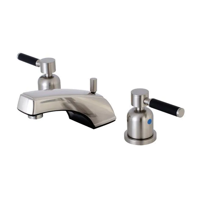 KINGSTON BRASS KINGSTON BRASS KB8928DKL Kaiser Widespread Lavatory Faucet Brushed Nickel — product photo