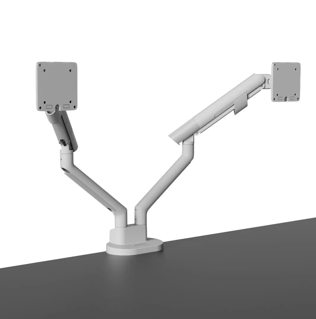 Kanto Kanto DM2W Dual Monitor Desk Mount 17-35" 22 lb White — product photo