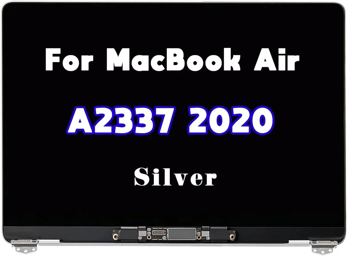 NUOLAISUN NUOLAISUN 13.3" MacBook Air A2337 2020 M1 EMC 3598 LCD Screen Replacement 2560x1600 Silver — product photo