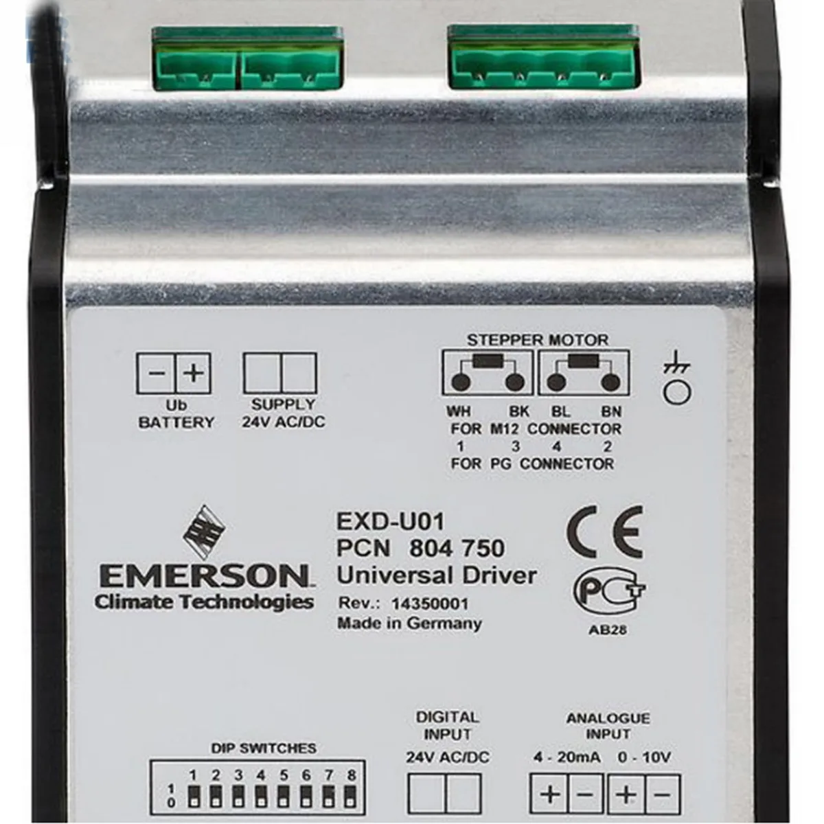 Red Emerson EXD-U01 drive module controller in box