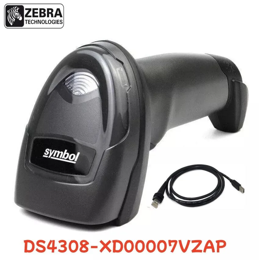 J&amp;P J&amp;P DS4308-XD 2D Barcode Scanner Handheld QR Code Reader with USB Cable — product photo