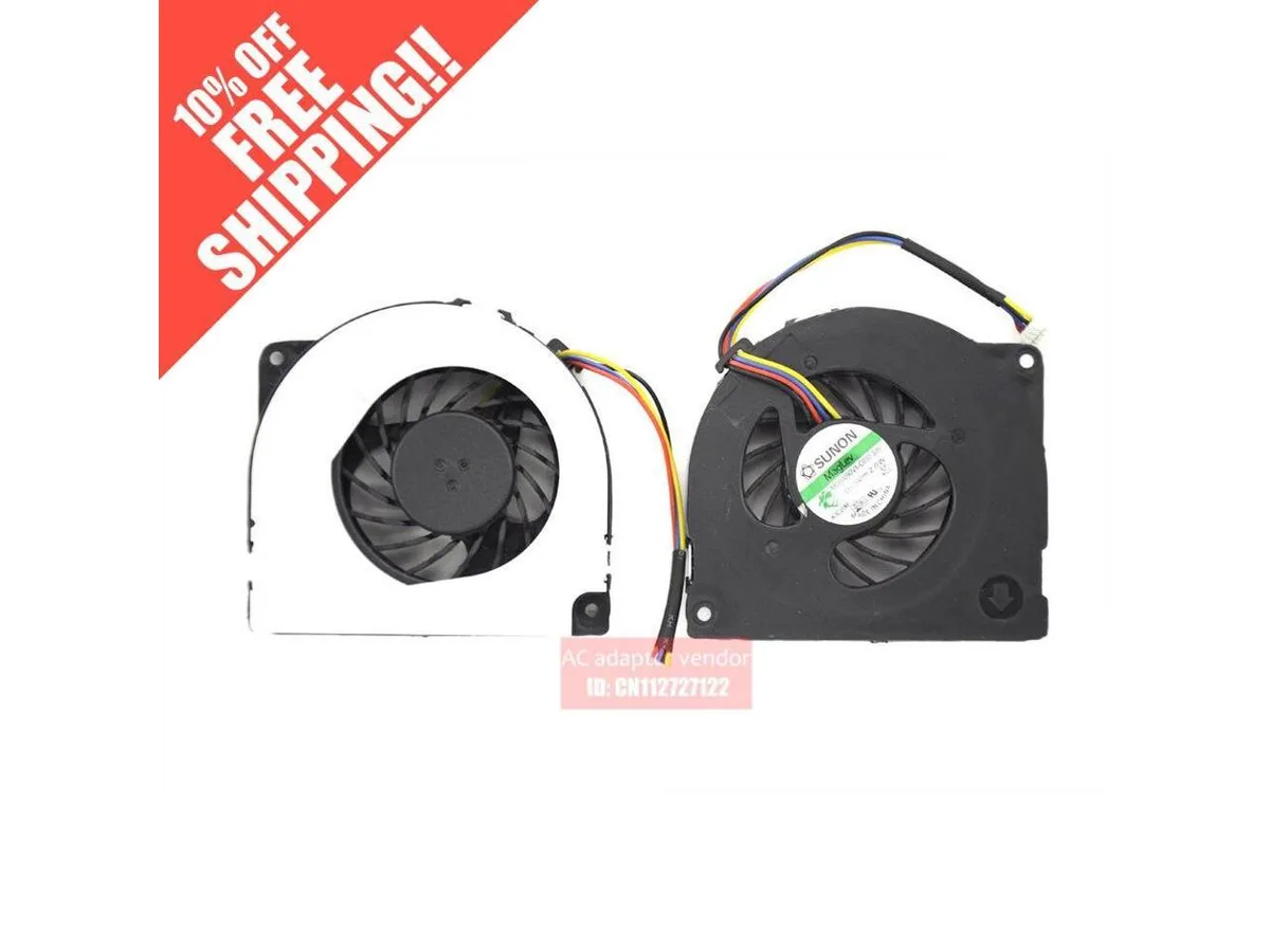Fans Fans FOR ASUS A40J A42J A42JR A42JV X42J K42J K42 K42JR case fan — product photo