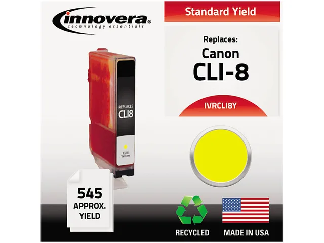 Innovera Innovera IVRCLI8Y Yellow Ink Cartridge 5630 Pages — product photo