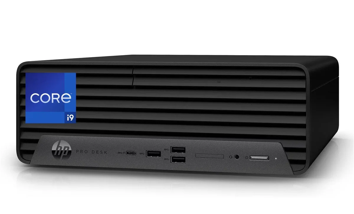 HP HP ProDesk 400 G9 SFF desktop PC, Core i9-14900K, 16GB DDR5, 512GB NVMe — product photo