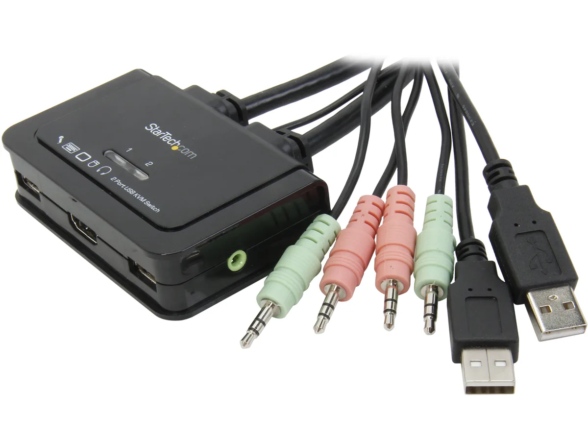 STARTECH STARTECH SV211HDUA 2-Port HDMI KVM Switch with Audio — product photo