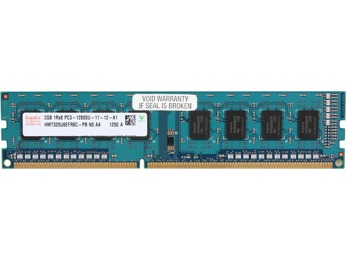 SK hynix SK hynix HMT325U6BFR8C-H9 2GB DDR3 1600 desktop RAM — product photo