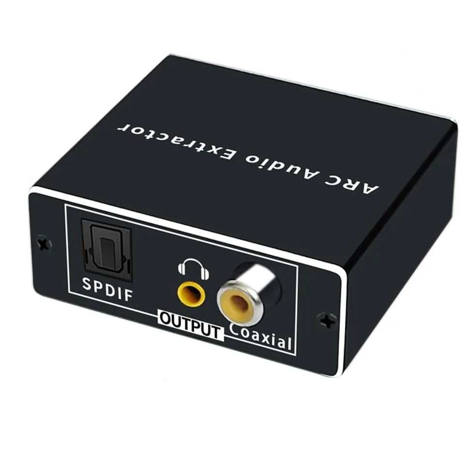 LUOM LUOM HDMI ARC Audio Extractor 192KHz Optical Adapter Splitter Converter Stereo Coaxial 3.5mm — product photo