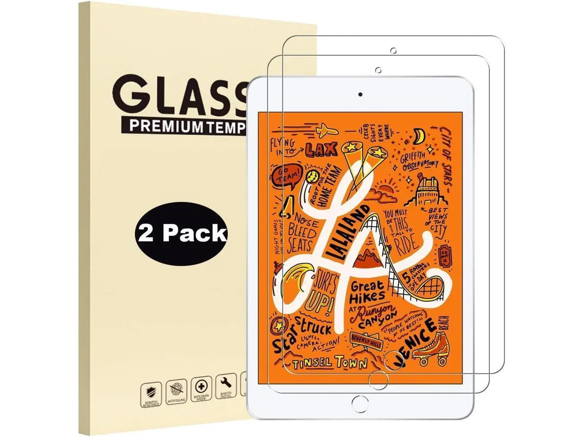 BONAEVER BONAEVER Screen Protector 2 Pack 7.9 inch iPad Mini 4/5 2019 — product photo