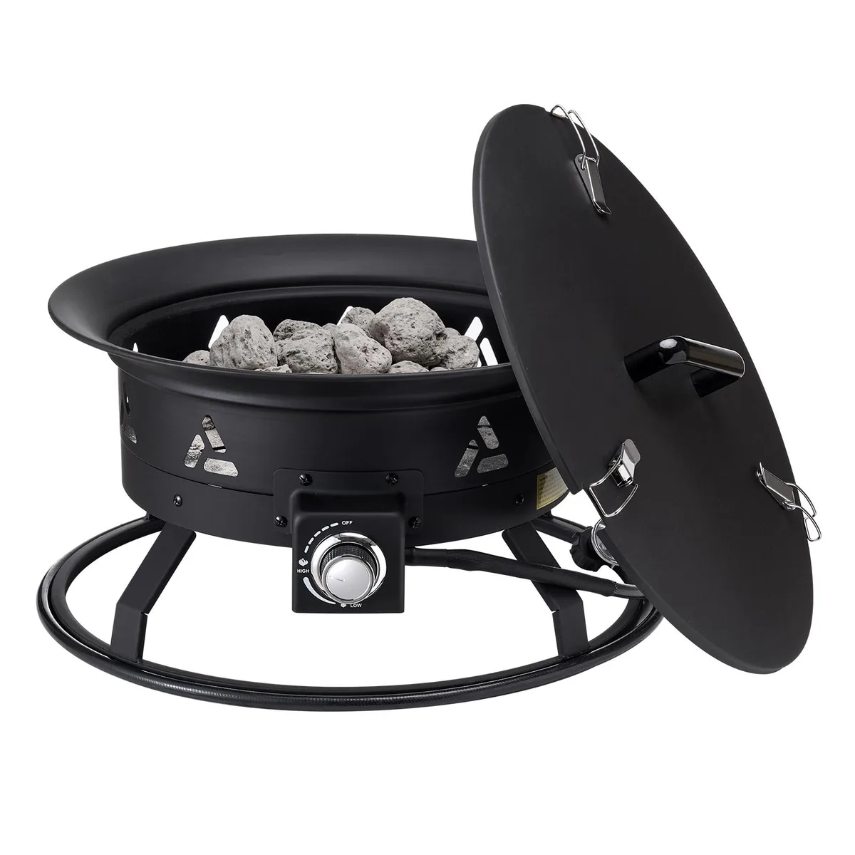 VEVOR VEVOR 24-Inch Propane Fire Pit 58000 BTU Black — product photo
