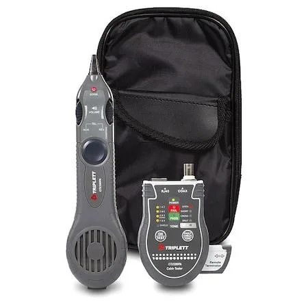 ByteBrothers ByteBrothers 753-115-0168 Pocketcat RJ45/coax Tester with Lighted Probe — product photo