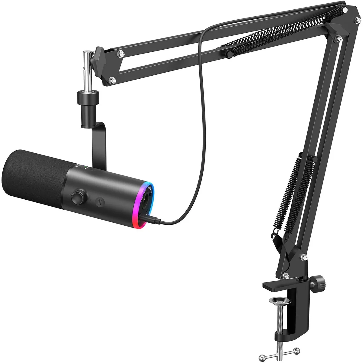  TONOR TD510 air S+H Dynamic Gaming Microphone XLR USB RGB 1.1kg — product photo