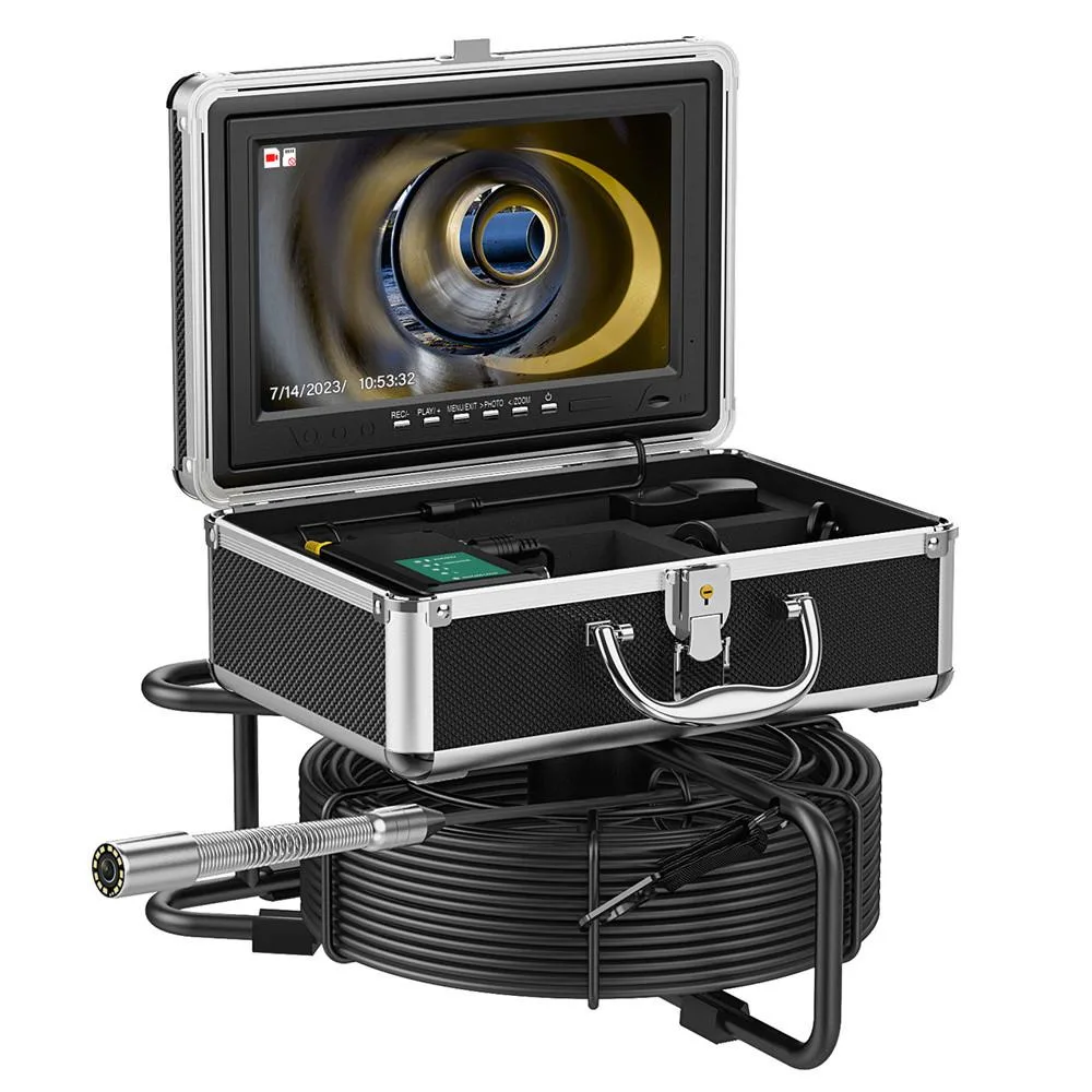visiPower visiPower 10" AHD Drain Inspection Camera 23mm Head 12 LED DVR 16GB — product photo