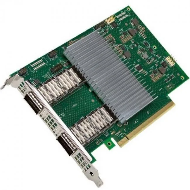 Intel Intel E8102CQDA2 network card 100GbE dual-port QSFP28 PCIe 4.0 x16 — product photo