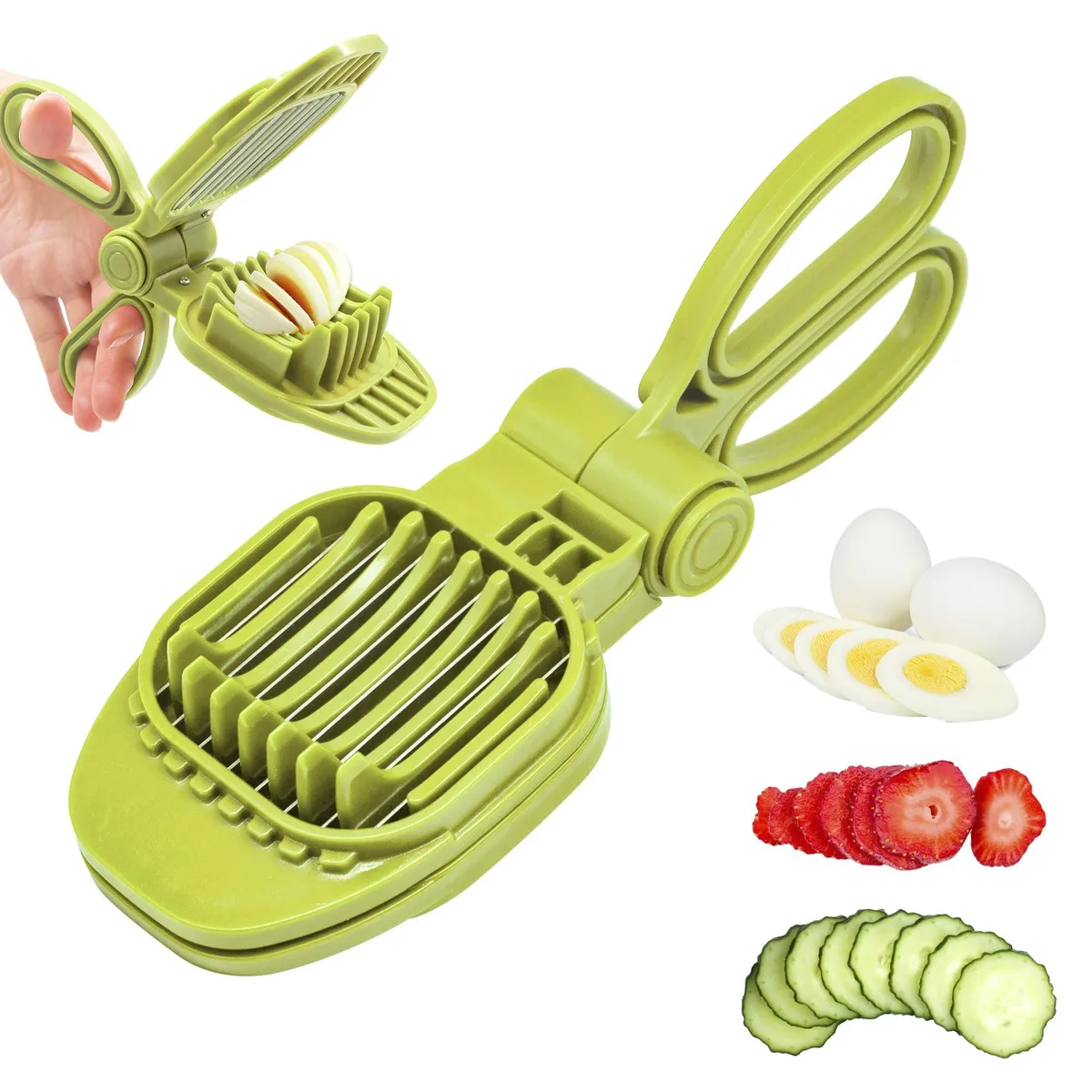  CEHNCEH CEH-985 Fruit Slicer Green — product photo