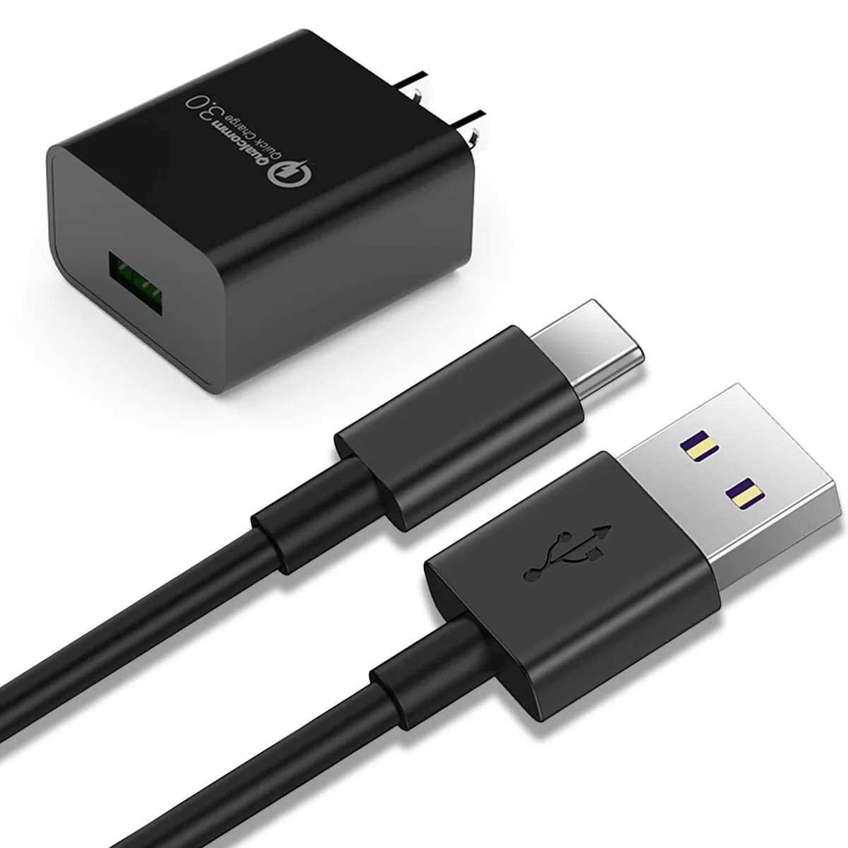 KEHIPI KEHIPI XY-0057 18W QC3.0 USB-C charger 6.6ft cable — product photo