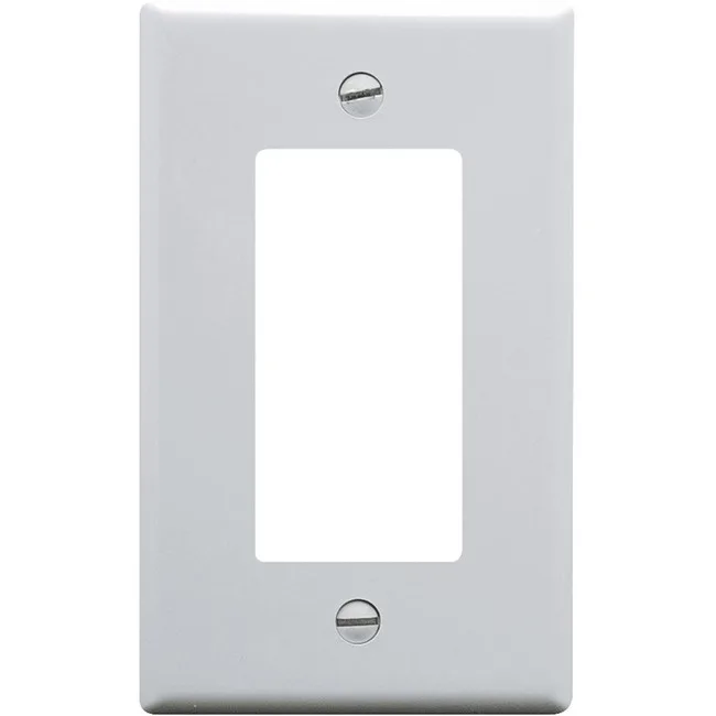 ICC ICC Decorex 1-Gang Faceplate White IC107DFSWH — product photo