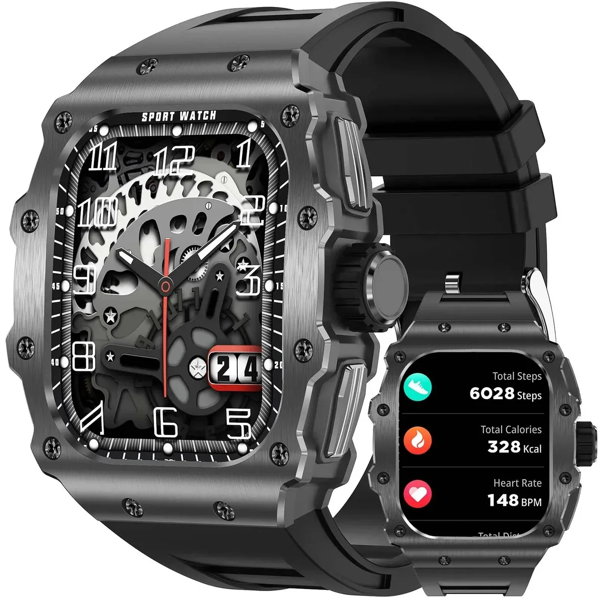 allentian allentian 8763EWE-vp wearable technology AMOLED 1.952" 410*502 256MB RAM IP68 — product photo