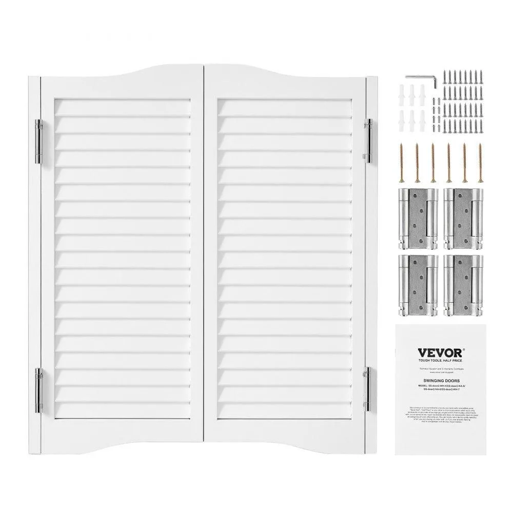 VEVOR VEVOR Double Saloon Doors 32"W x 36"H White Pine specialty appliance — product photo