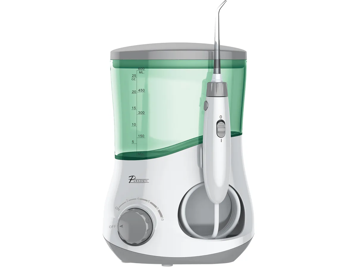 Pursonic Pursonic OI200 Oral Care Irrigator 21oz 10 Settings 90 PSI 1400 Pulses — product photo