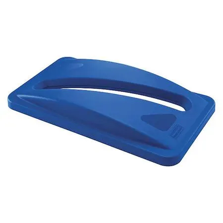 Rubbermaid Rubbermaid FG270388BLUE Slim Jim 23 gal Recycling Lid Dome Blue — product photo