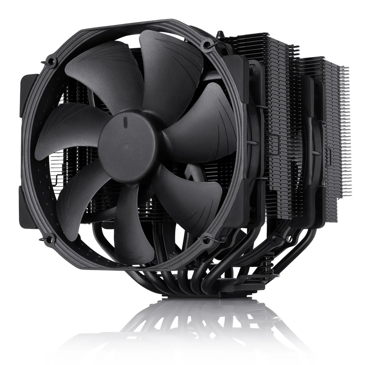 HKFZ HKFZ NH-D15 chromax.black Dual-Tower CPU Cooler 140mm Black — product photo