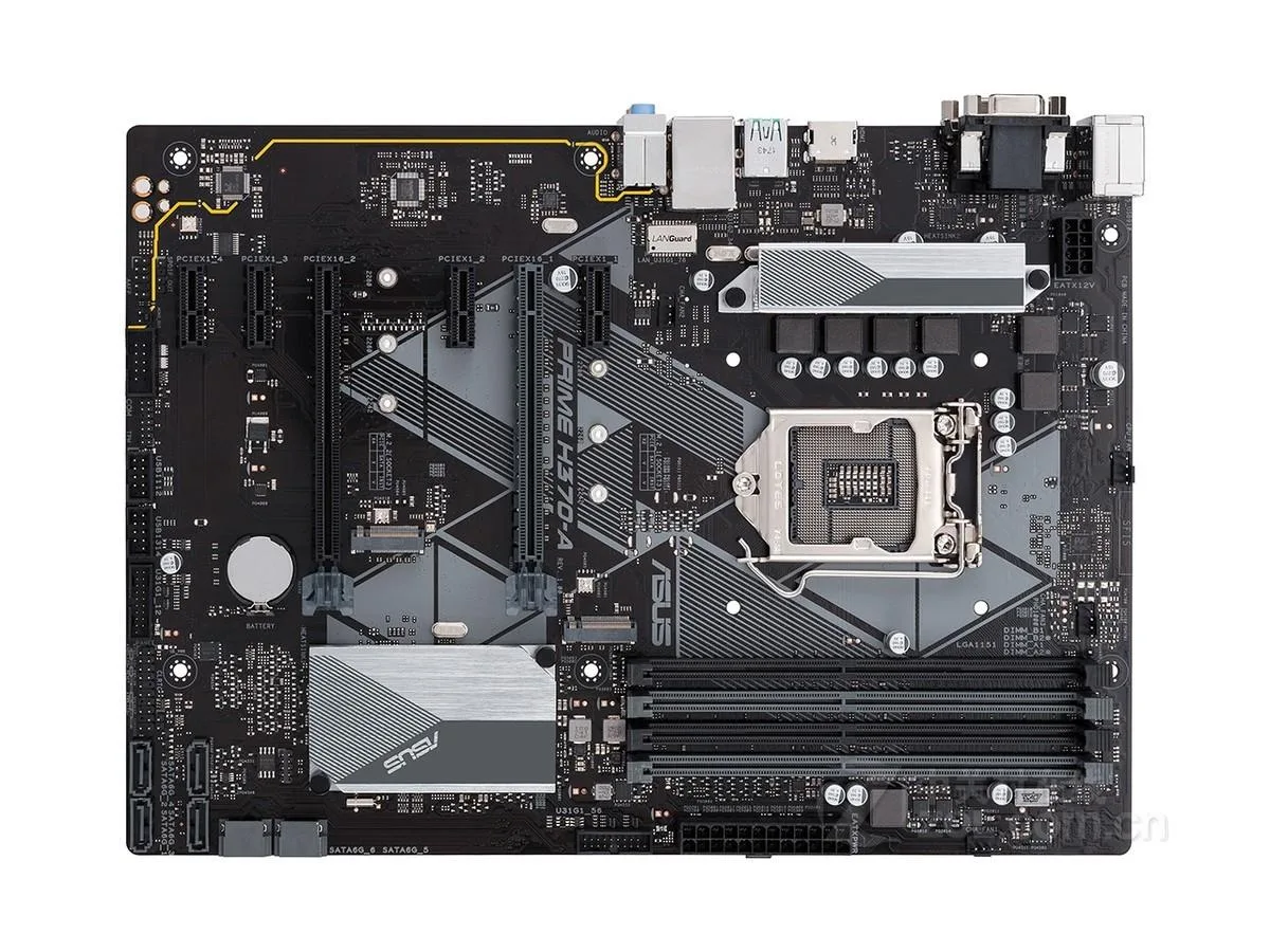 ASUS ASUS PRIME H370-A Intel motherboard LGA 1151 64GB DDR4 — product photo