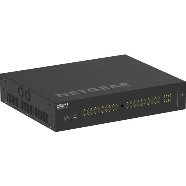 Netgear Inc. Netgear Inc. M4250-40G8XF-PoE++ AV Line Managed Switch GSM4248UX100NAS network switch — product photo