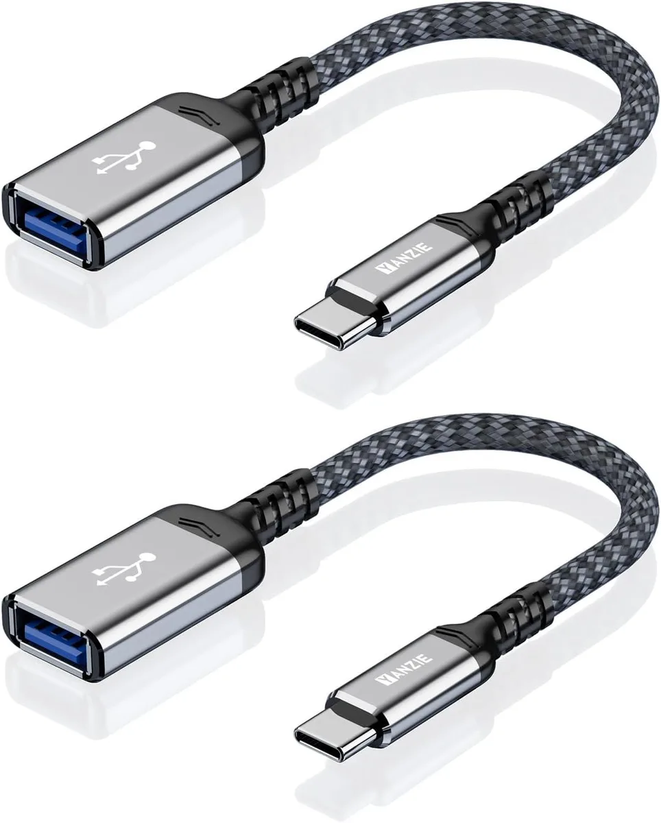 Brainwavz Brainwavz 2-Pack USB-C Female to USB-A Female Adapter 5 Gbps — product photo