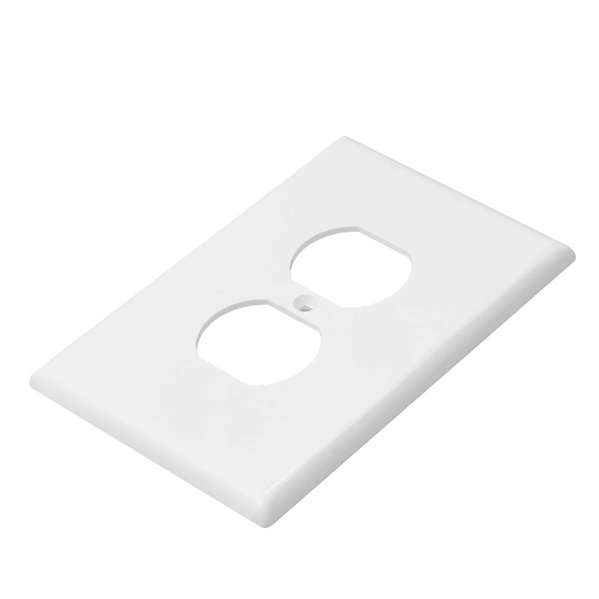 VEVOR VEVOR 1-Gang Duplex Outlet Covers 10 Pack White — product photo