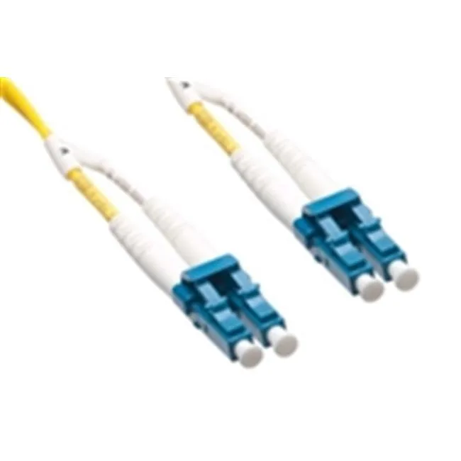 Axiom Axiom LCLCSD9Y100M-AX fibre optic cable LC/LC 328 ft 9/125 OS2 yellow — product photo