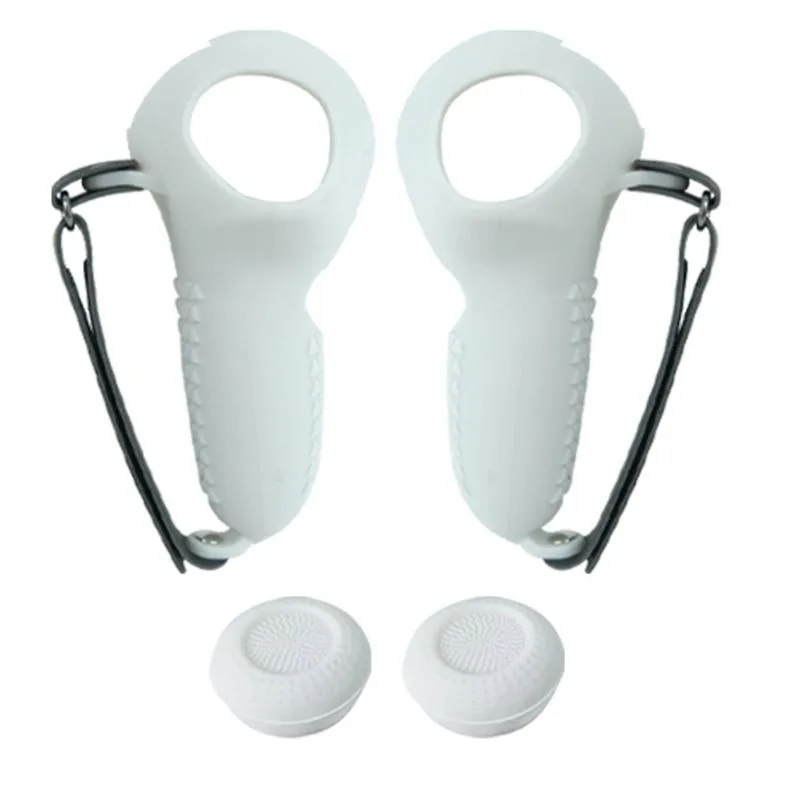 YINGHUA YINGHUA Silicone Zipper Cover Protective Pouch Controller Grip White — product photo