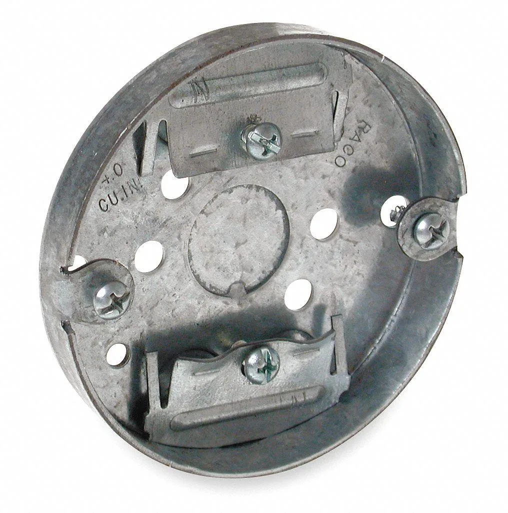 Hubbell Incorporated Hubbell RACO 292 Electrical Box 3.9 cu in 1 Gang Galvanized Zinc — product photo
