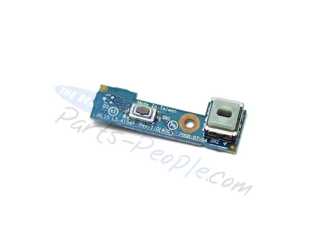 Small green circuit board with a black power button switch, part LS-4154P