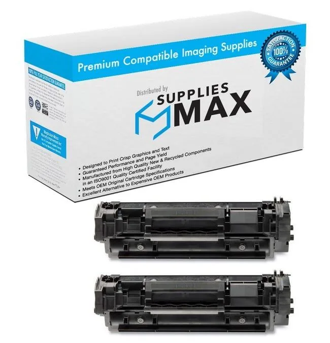 SuppliesMax SuppliesMax HP W1340XD1 High Yield Black Toner Cartridge 2 Pack 2400 Pages — product photo