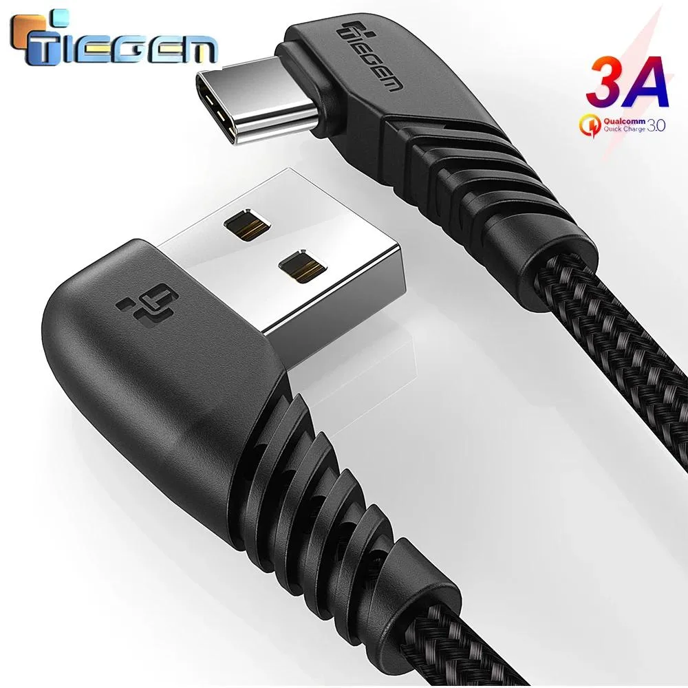 Hetai Tech Hetai Tech 90 Degree USB Cable Micro USB to USB A — product photo