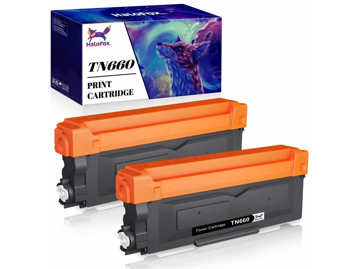 V4ink V4ink TN660 TN630 High Yield Toner Cartridge 2 Pack 2600 Pages — product photo
