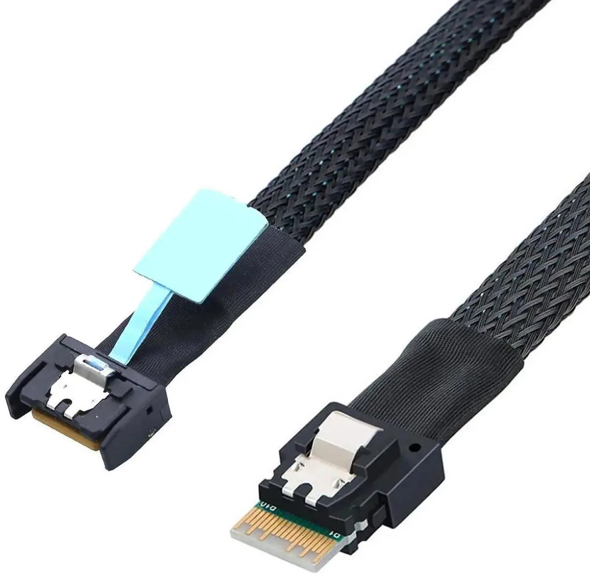SMUGDESK SMUGDESK SFF-8654 4i to SFF-8654 4i InfiniBand Cable .8m 24Gbps Gen5 — product photo